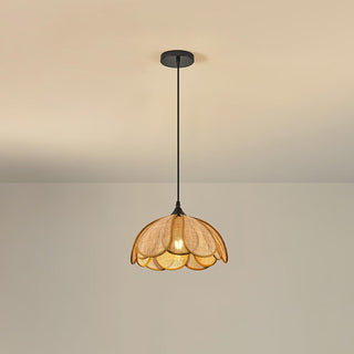 Bloom Rattan Pendant Lamp Arkstarhome