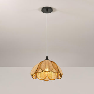 Bloom Rattan Pendant Lamp Arkstarhome