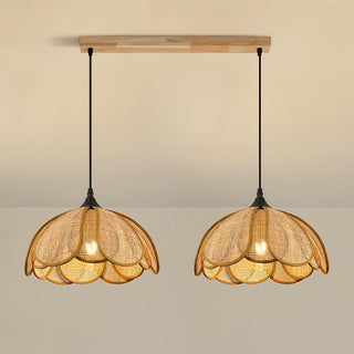 Bloom Rattan Pendant Lamp Arkstarhome