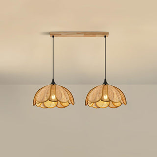 Bloom Rattan Pendant Lamp Arkstarhome