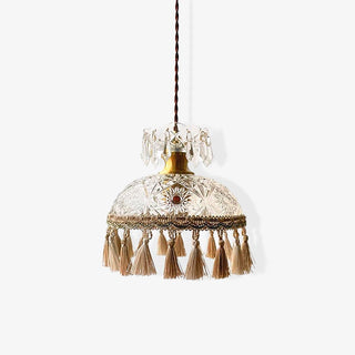 Bowl Tassel Pendant Light Arkstarhome