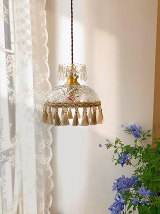 Bowl Tassel Pendant Light Arkstarhome