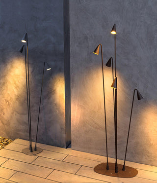 Bellflower Outdoor Floor Lamp Arkstarhome