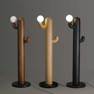 Cactus Wood Floor Lamp Arkstarhome