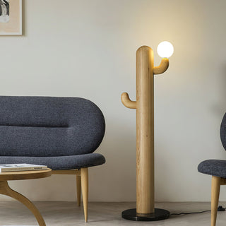 Cactus Wood Floor Lamp Arkstarhome