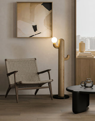 Cactus Wood Floor Lamp Arkstarhome