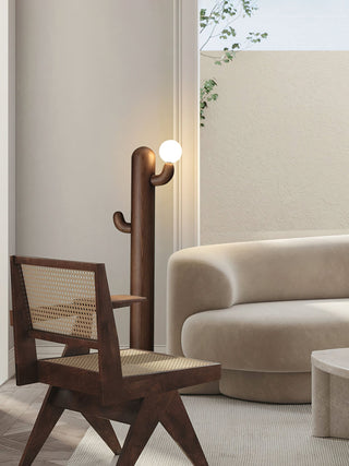 Cactus Wood Floor Lamp Arkstarhome