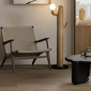 Cactus Wood Floor Lamp Arkstarhome