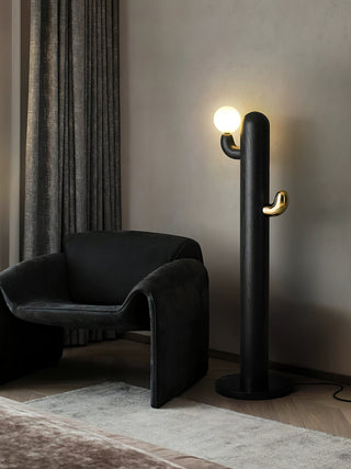 Cactus Wood Floor Lamp Arkstarhome