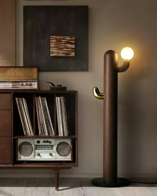 Cactus Wood Floor Lamp Arkstarhome