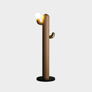 Cactus Wood Floor Lamp Arkstarhome
