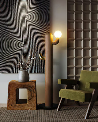 Cactus Wood Floor Lamp Arkstarhome