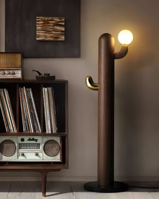Cactus Wood Floor Lamp Arkstarhome