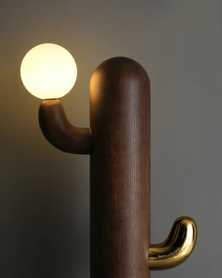 Cactus Wood Floor Lamp Arkstarhome