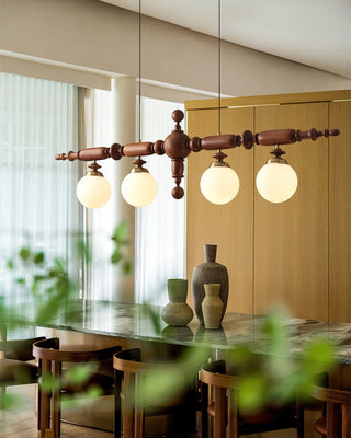 Cambridge Wooden Chandelier Arkstarhome