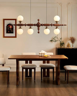 Cambridge Wooden Chandelier Arkstarhome