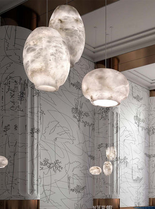 Camille Alabaster Pendant Lamp Arkstarhome