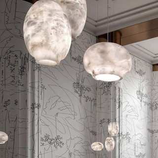 Camille Alabaster Pendant Lamp Arkstarhome