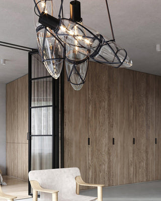 Castaway Bottle Glass Pendant Lamp Arkstarhome