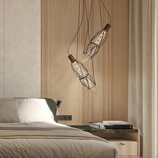 Castaway Bottle Glass Pendant Lamp Arkstarhome