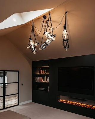 Castaway Bottle Glass Pendant Lamp Arkstarhome