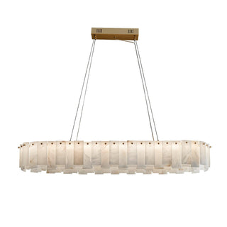 Celestial Alabaster Round Chandelier Arkstarhome