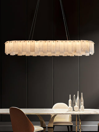 Celestial Alabaster Round Chandelier Arkstarhome
