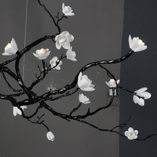 Ceramic Flower Chandelier Arkstarhome