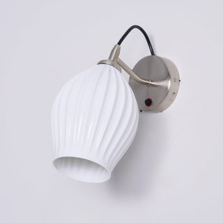 Ceramic Ribbed Wall light Arkstarhome