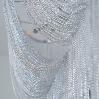 Chains Shimmering Chandelier Arkstarhome