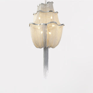 Chains Shimmering Chandelier Arkstarhome
