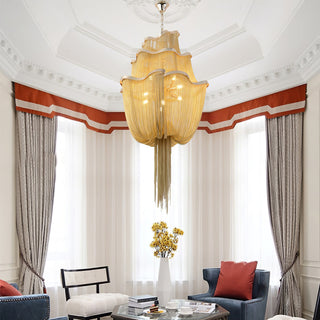Chains Shimmering Chandelier Arkstarhome