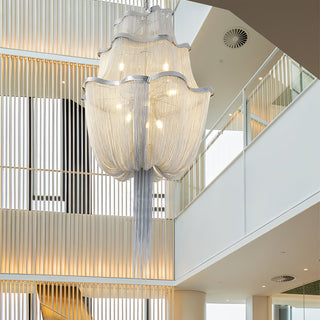 Chains Shimmering Chandelier Arkstarhome