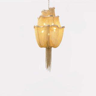 Chains Shimmering Chandelier Arkstarhome