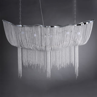 Chains Shimmering Chandelier Arkstarhome