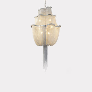Chains Shimmering Chandelier Arkstarhome