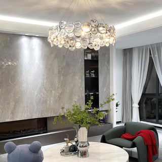 Chrome Round Crystal Chandelier Arkstarhome