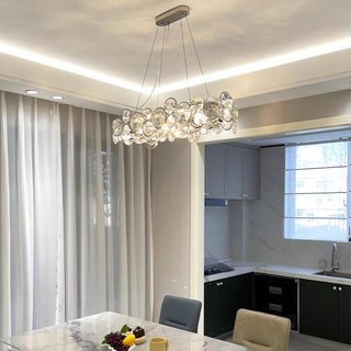Chrome Round Crystal Chandelier Arkstarhome