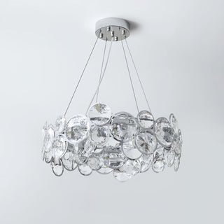 Chrome Round Crystal Chandelier Arkstarhome