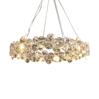 Chrome Round Crystal Chandelier Arkstarhome
