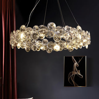 Chrome Round Crystal Chandelier Arkstarhome
