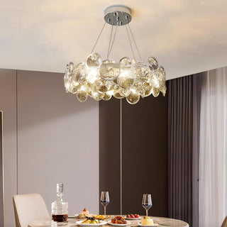 Chrome Round Crystal Chandelier Arkstarhome