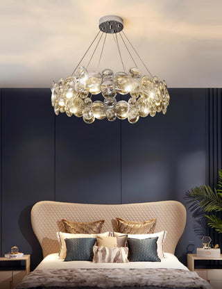 Chrome Round Crystal Chandelier Arkstarhome