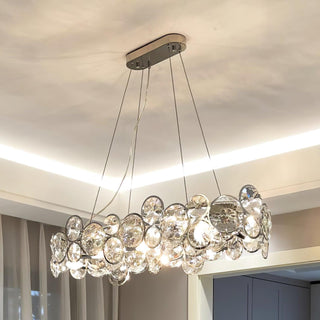 Chrome Round Crystal Chandelier Arkstarhome