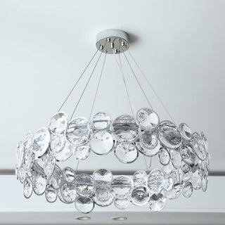 Chrome Round Crystal Chandelier Arkstarhome