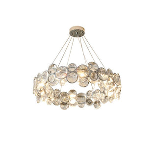 Chrome Round Crystal Chandelier Arkstarhome