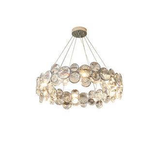 Chrome Round Crystal Chandelier Arkstarhome
