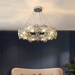 Chrome Round Crystal Chandelier Arkstarhome
