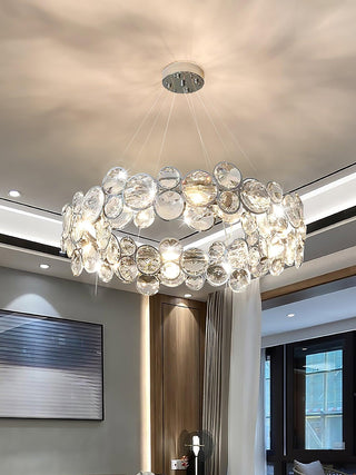 Chrome Round Crystal Chandelier Arkstarhome