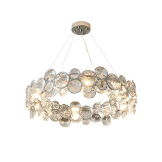 Chrome Round Crystal Chandelier Arkstarhome